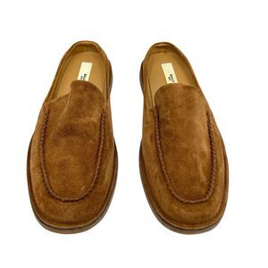 Bally Fosko Men 7 Cuero Calf Suede Leather Mules & Clogs Slipper MSRP $1130 NWOB